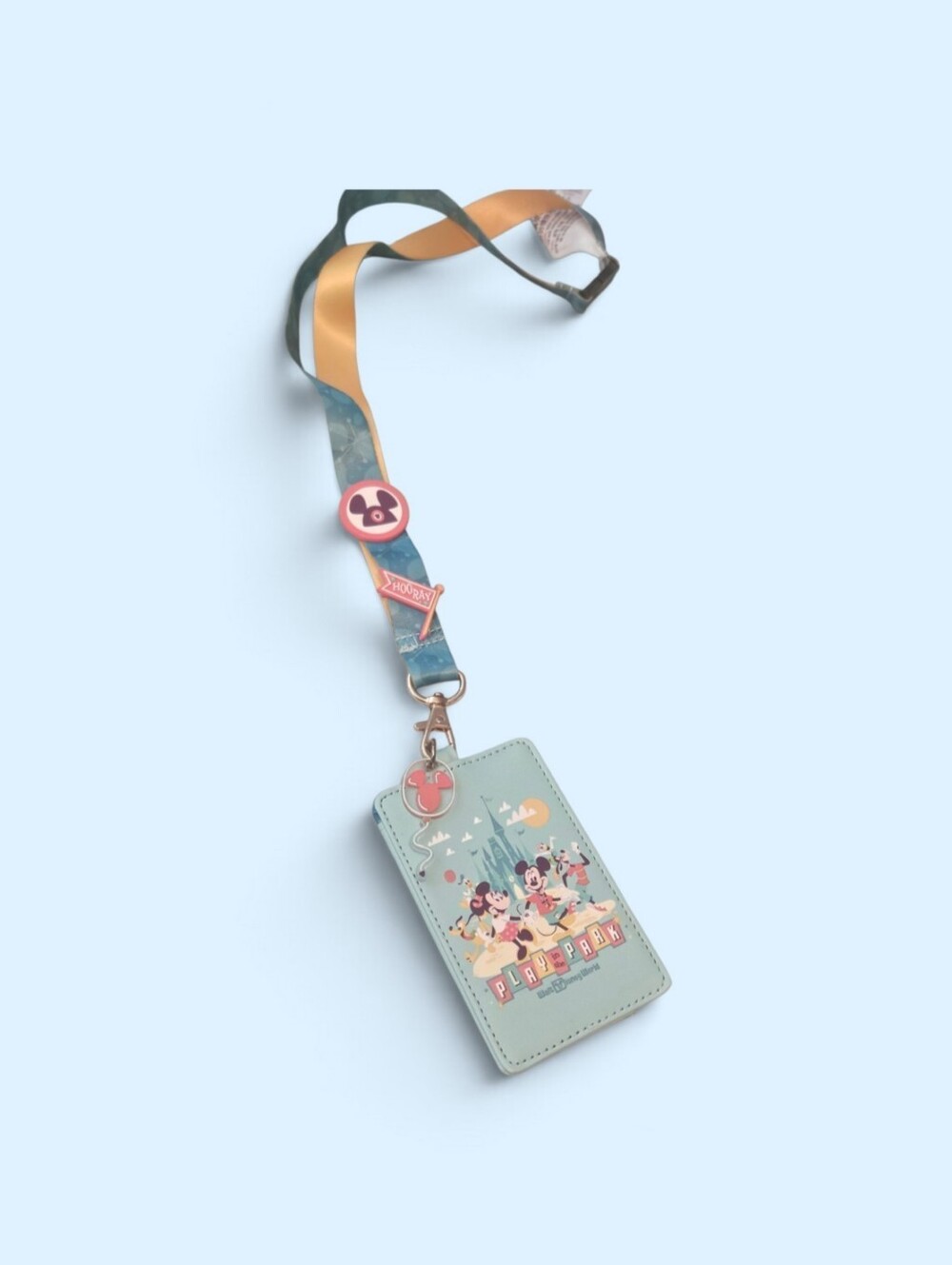 Disney Play In The Park Lanyard Card Holder